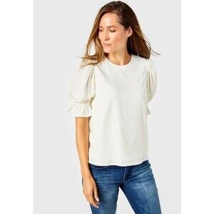 Cartolina Nantucket Connie Anne Top Gardenia White Size M